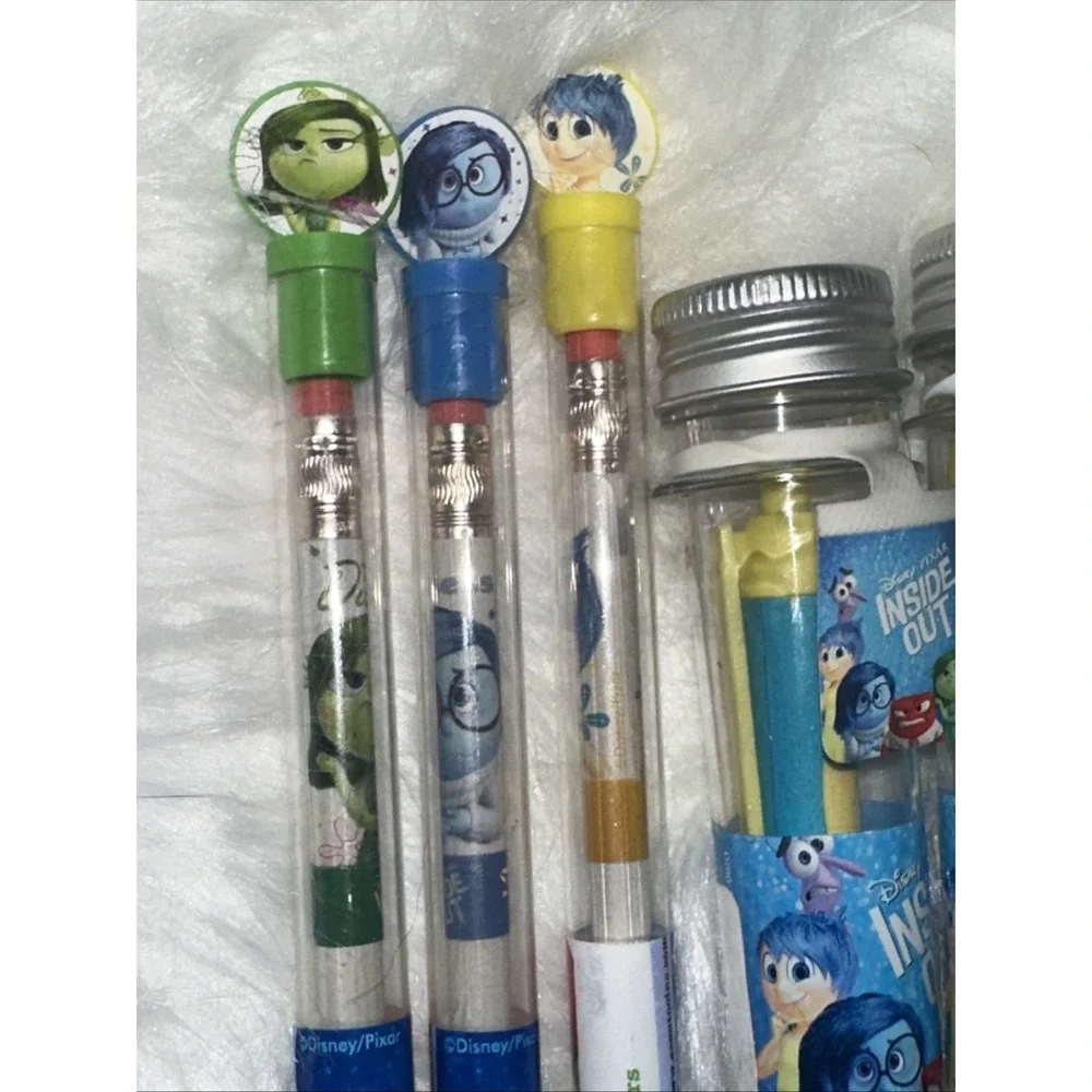Disney Pixar Inside Out Scented Pen and Pencil Set 8pc Recycled School Supplies